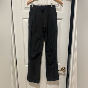 Lululemon dog walking pants. Fleece lined nylon pants.